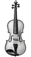 Naklejka premium Violin Music Instrument String Classical Orchestra Sound PNG