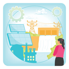 Alternative Energy Sources Including Solar and Hydropower.