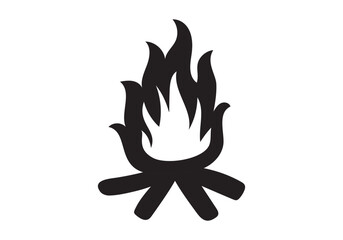 Fire flames icon set. Fire flames. Flame symbols. Set of yellow and orange, Red and black fire flame. Collection of hot flaming element. Fire, flame vector illustration