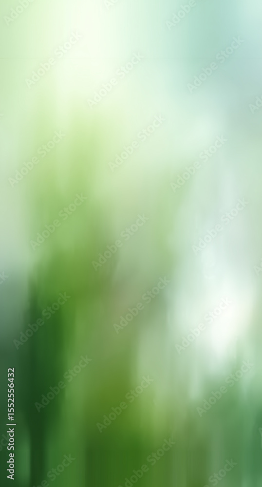 Poster abstract green and white gradient background creating fresh and modern feel