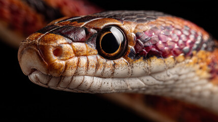 Obraz premium From Fangs to Scales: Snake Anatomy Explained -