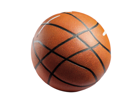  Basketball isolated on transparent background png
