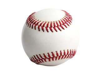 New baseball isolated on transparent background png