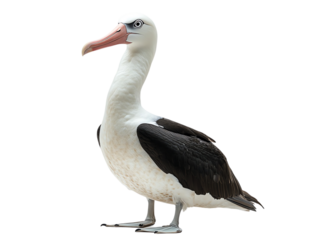 Black-browed Albatross isolated on transparent background png