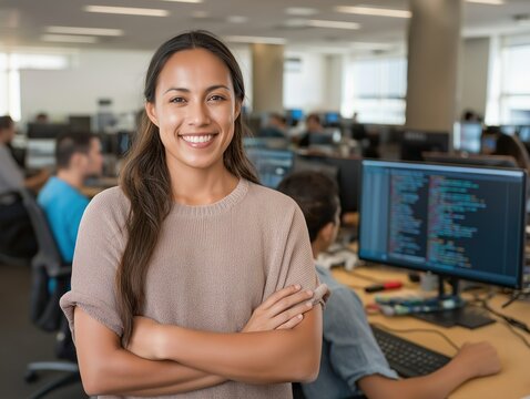 Hispanic software engineer