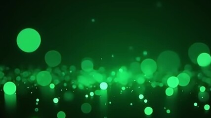 Dreamy green neon bokeh background for overlay animation in ultra HD resolution
- Powered by Adobe