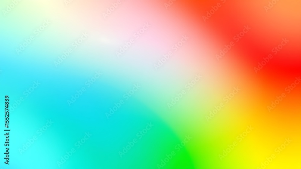 Poster vivid gradient background with seamless color transitions for creative visuals and designs