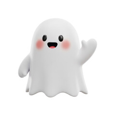 3d cartoon ghost