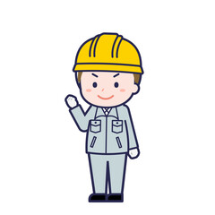 工事作業員／ななめ／男性 12