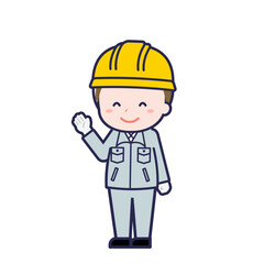 工事作業員／ななめ／男性 17