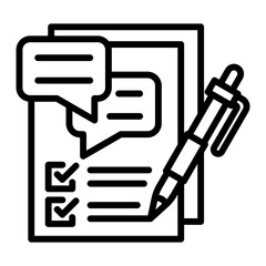 Communication Plan Icon