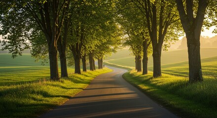 Fototapeta premium sunset in the park background