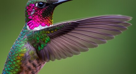 Fototapeta premium Hummingbird in flight