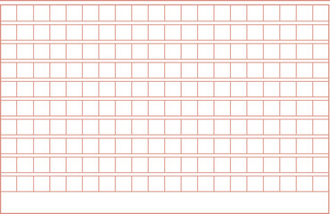 Traditional Korean Manuscript Paper Grid / 원고지 배경 일러스트