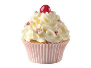   Tasty cup cake isolated on transparent background png
