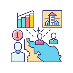 data projections, survivor enclaves.