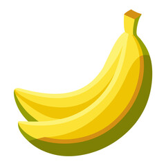 banana icon white background
