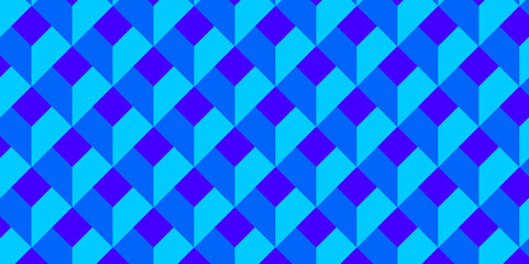 Illustration decoration colorful seamless material pattern square design.	
