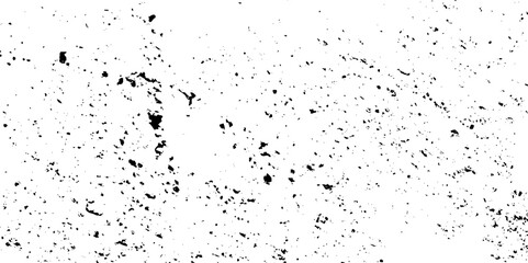 Black and white noise paper dust. Distressed Dirty rough overlay texture. Black grunge texture on transparent backdrop background. Scratches on a white background.	
