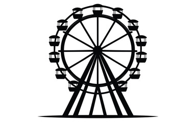 silhouette of a windmill