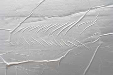 blank glued poster texture background