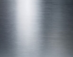 A clean, brushed metal texture with horizontal lines and subtle reflections, showcasing a sleek and modern industrial background.