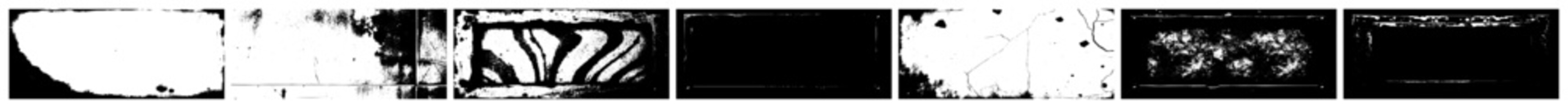 Vector Abstract distressed textures showcase rough brushstroke effects.