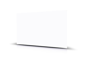 A blank white canvas, ideal for creative projects or presentations.