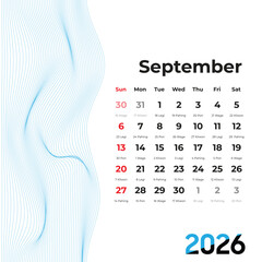 September 2026 calendar features the Javanese Weton rhythm, encouraging introspection and harmony through cultural time.