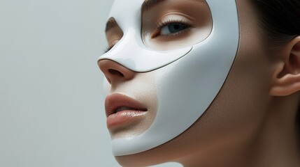 A futuristic beauty mask that adjusts skincare needs in real-time 