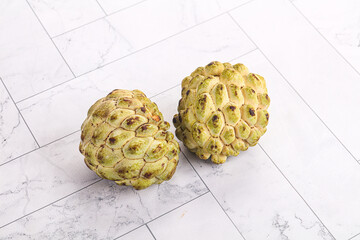 Ripe sweet juicy anona fruit