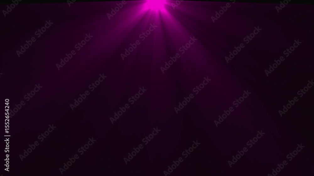 Poster dynamic light rays loop center flickering glow colorful star optical flare light animation optical l