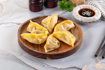 Japanese cuisine stuffed dumplings Gyoza