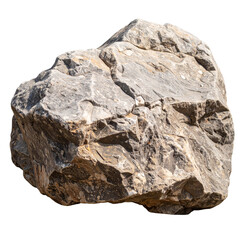 Heavy reef rock Isolated on Transparent or White Background