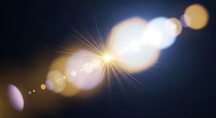 Lens Flare with Bokeh Effect