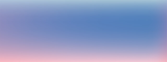 Soft mesh gradient background in blue and pink. Abstract light texture with smooth color blend. Modern pastel vector design for wallpaper or presentation.