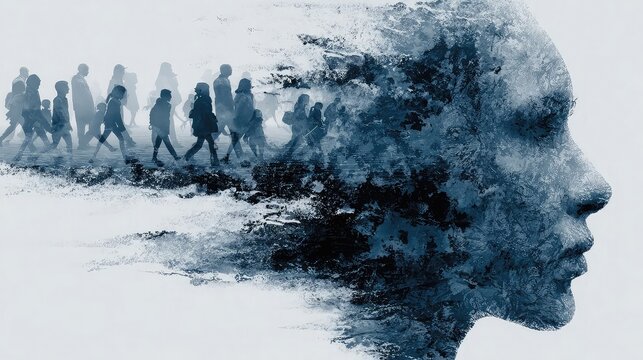 Understanding human psychology behavior digital world cognitive biases algorithmic persuasion social contagion media influence resilience adaptive literacy