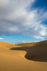 California Sand Dunes at Golden Hour
