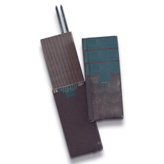 Two sleek, modern notebooks with pencils, designed for note-taking and organization.