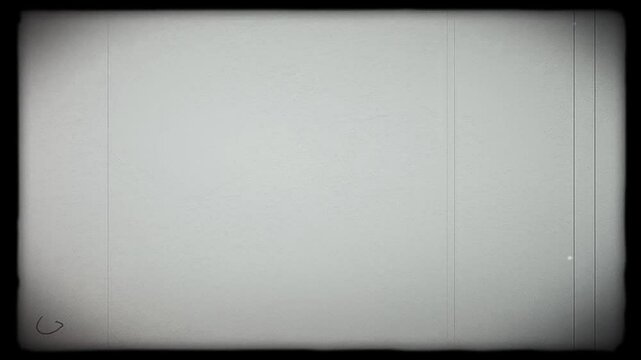 Vintage Film Frame Overlay, Noise Cinematic Old Film Effect.