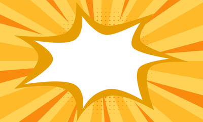Pop up surprise flat comic style art background texture
