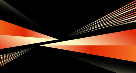 Modern Background with Vibrant Gradient Triangles For presentation, Website banner, cover, and Wallpaper