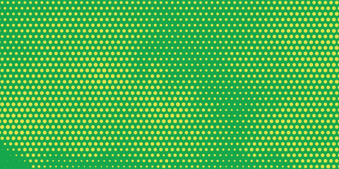 Dots halftone yellow green color pattern gradient texture background. modern arts dotted