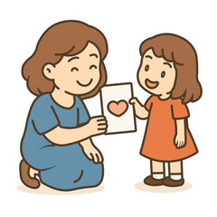 Illustration Of Mother's Day