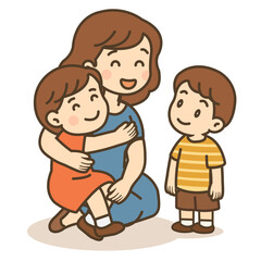 Illustration Of Mother's Day