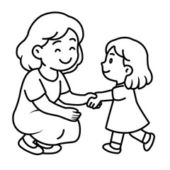 Illustration Of Mother's Day