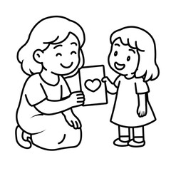 Illustration Of Mother's Day