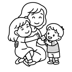 Illustration Of Mother's Day