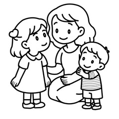 Illustration Of Mother's Day