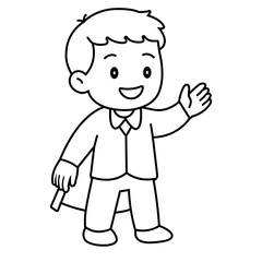 children in halloween costumes illustration